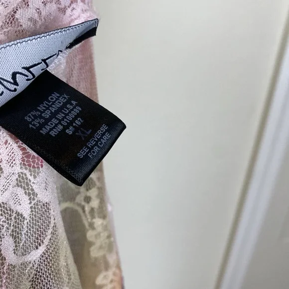 Frazzle XL Sheer Lace Cardigan Rainbow Pastel Colorful Coastal Fairy Drape Front - Picture 5 of 6